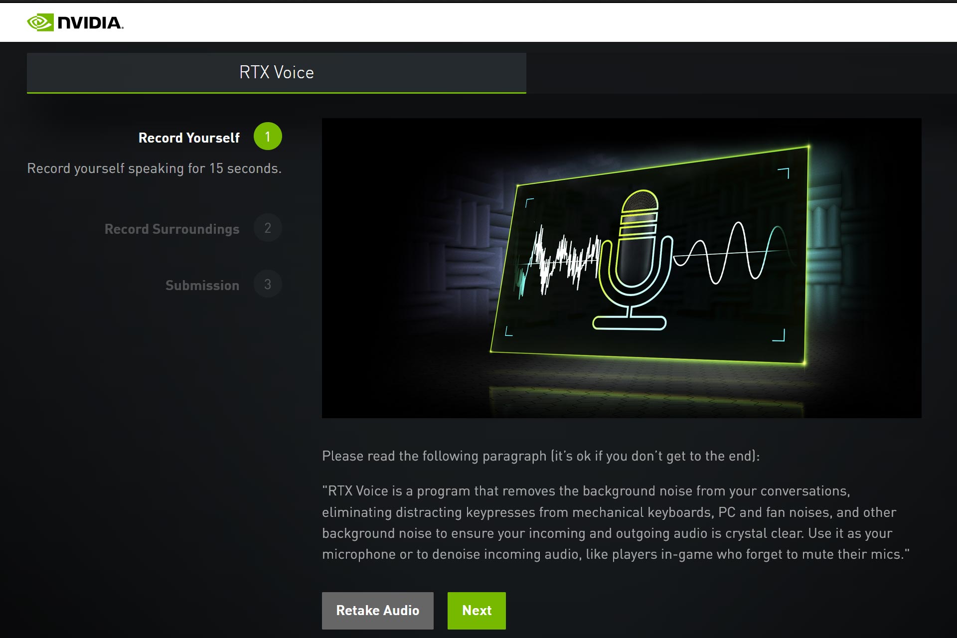 Nvidia RTX Voice