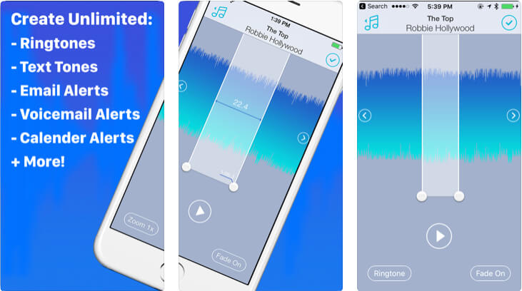 Ringtone Cutter Apps For iOS