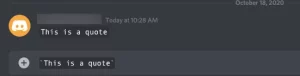 Quote Someone Discord