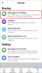 Set Up Alerts Facebook Marketplace