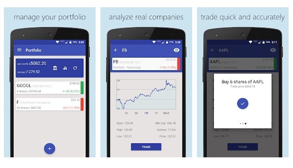 Stock Market Simulator Apps