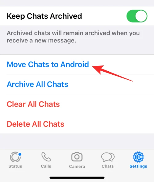 Transfer WhatsApp Messages from iPhone to Android